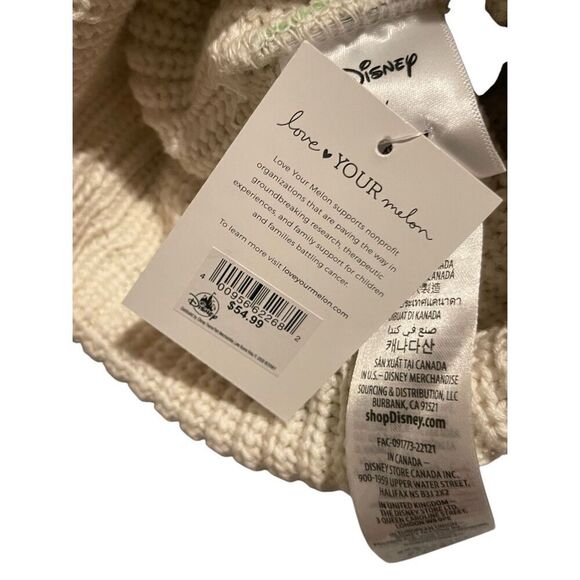 NWT Disney Parks X Love Your Melon Princess Tiana Pom Beanie Adult Hat main image 5